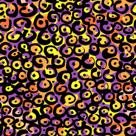 Seamless textile doodle pattern grunge texture.Trendy modern ink artistic design with authentic,unique scrapes, watercolor blotted background for a logo, cards, invitations, posters, banners.のイラスト素材