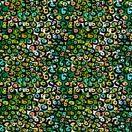 Seamless textile doodle pattern grunge texture.Trendy modern ink artistic design with authentic,unique scrapes, watercolor blotted background for a logo, cards, invitations, posters, banners.のイラスト素材