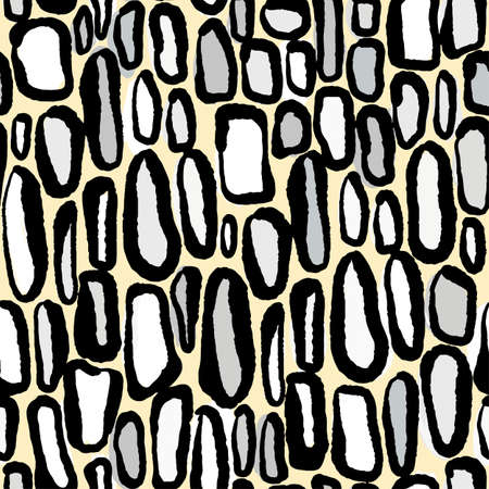Seamless watercolor textile doodle pattern grunge texture.Trendy modern ink artistic design with authentic,unique scrapes, watercolor blotted background for a logo, cards, invitations, posters, banners.のイラスト素材