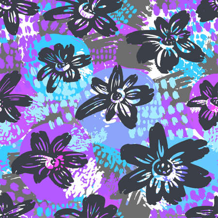 Floral pattern.のイラスト素材