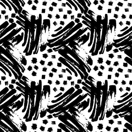 Textile doodle pattern grunge texture.のイラスト素材