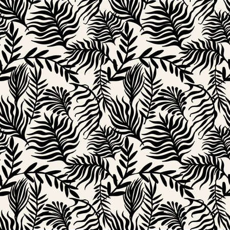 Seamless textile  pattern print .Fashion trendy expressive hand drawn ink strokes.Perfect funky vector background for textile,wrapping, decorationのイラスト素材