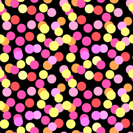 Polka dots pattern.のイラスト素材