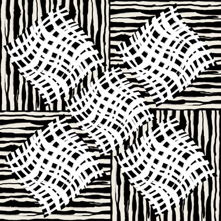 Textile  pattern print.のイラスト素材