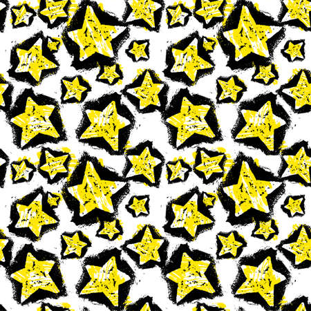 Star pattern.のイラスト素材