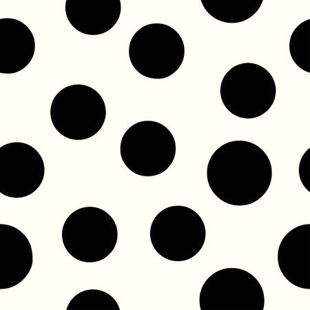 Polka dots pattern.のイラスト素材