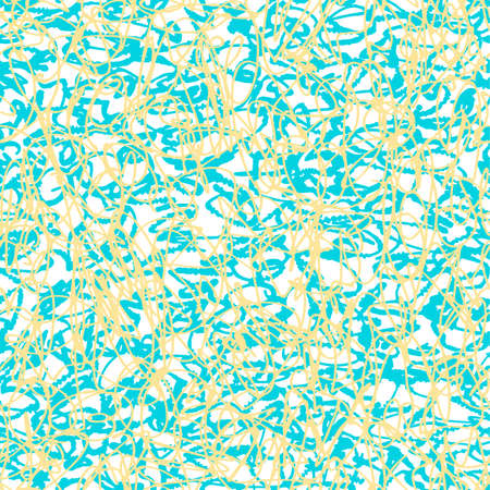 Textile seamless graffiti doodle patternのイラスト素材