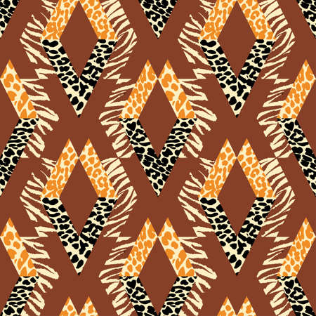 Seamless repeating textile, ink brush strokes pattern in doodle grunge texture style.Handdrawn trendy design, watercolor blotted background for a logo, cards, invitations, posters, bannersのイラスト素材