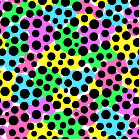 Seamless brush pen textile doodle pattern grunge texture. Trendy modern ink artistic design with...