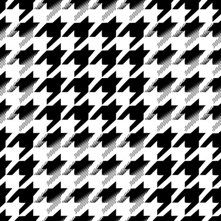 Houndstooth seamless pattern for clothes design.Trendy fabric abstract print with  houndstooth ...