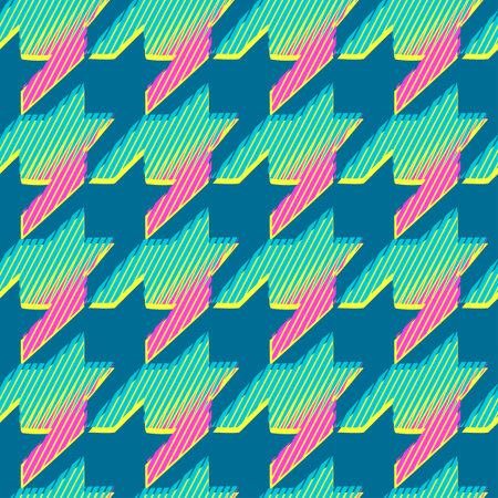Hounds tooth  pattern for clothes design.