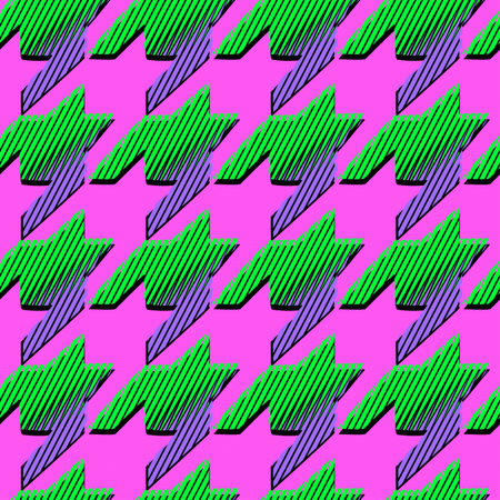 Houndstooth seamless pattern for clothes design.Trendy fabric abstract print with  houndstooth ...