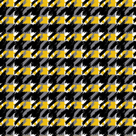 Houndstooth seamless pattern for clothes design.Trendy fabric abstract print with  houndstooth ...