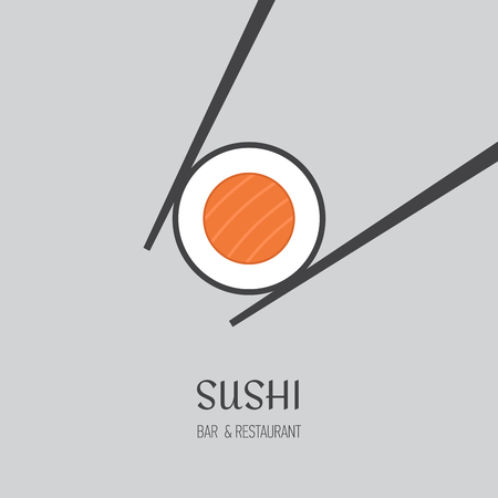 Sushi bar logo.のイラスト素材