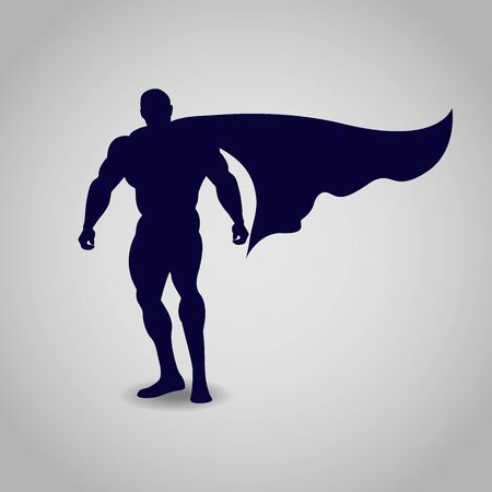 hero, icon, illustrationのイラスト素材