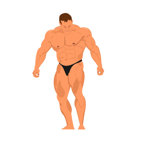 activity, biceps, body, bodybuilder, bodybuilding, fit, fitness, form, grungy, healthy, human, illustration, man, muscles, muscular, people, pose, posing, posture, power, recreation, relax, sample, show, silhouette, sketching, sport, strength, training, vのイラスト素材