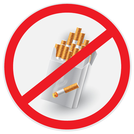 No Smoking Signのイラスト素材