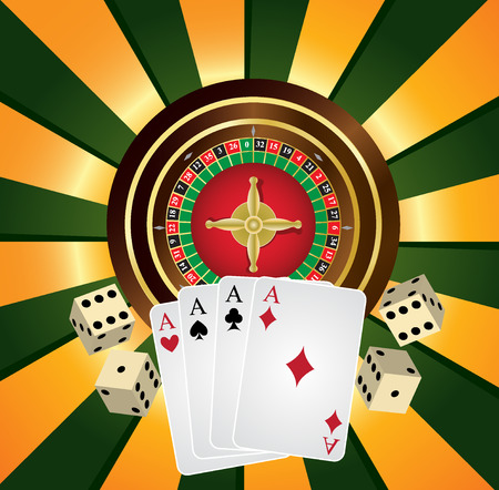 Roulette, wheelのイラスト素材