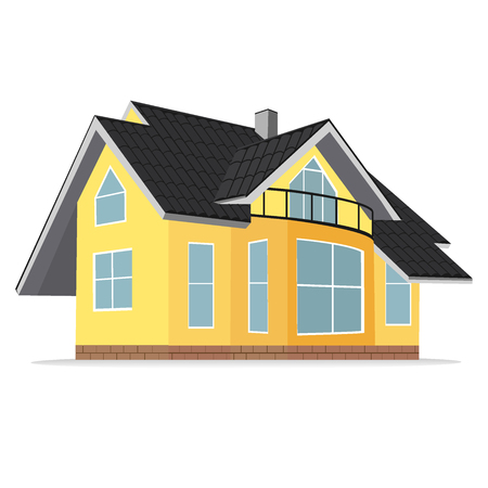 house, home, real estate, vector illustrationのイラスト素材