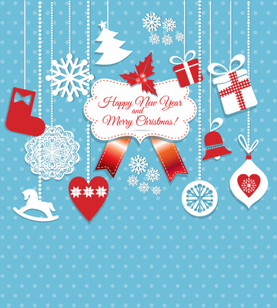 Christmas cardのイラスト素材