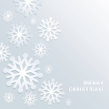 Christmas snowflake background.のイラスト素材