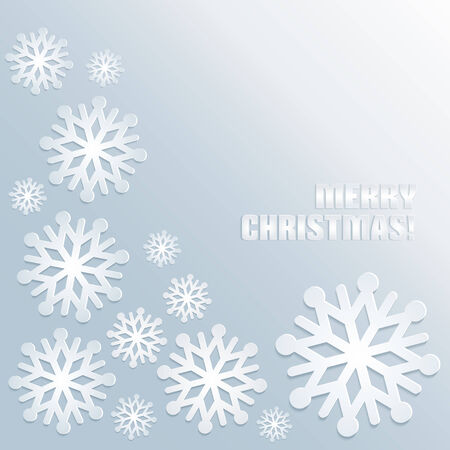 Christmas snowflake background.のイラスト素材