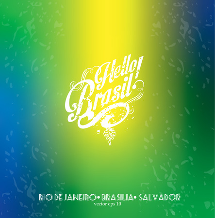 Hello Brazil!のイラスト素材
