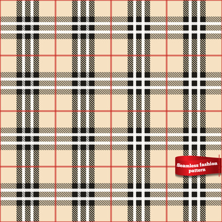 Seamless fabric patternのイラスト素材