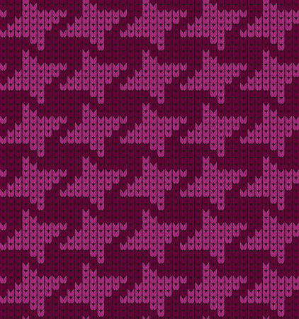 Seamless pattern goose-foot. Violet design texture.のイラスト素材