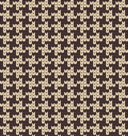 Seamless fashion fabric pattern. Dog toth texture.のイラスト素材