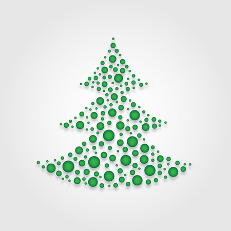 Christmas treeのイラスト素材