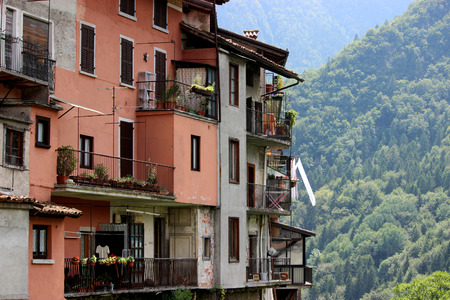 Dwelling in Norther Italyのeditorial素材