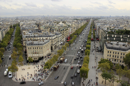 Parisian streetsの写真素材