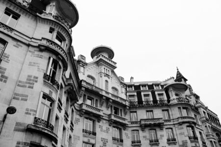 House on the Seine in Parisの写真素材
