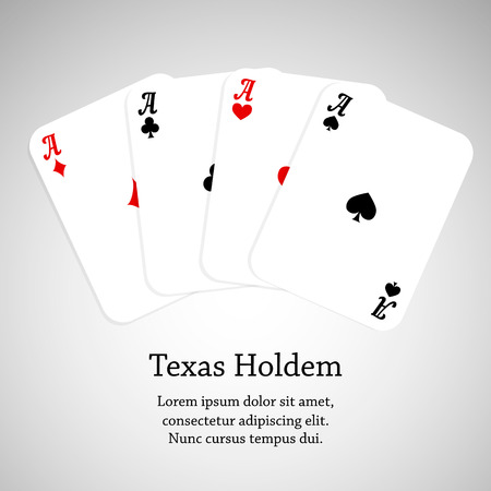 Poker card related illustration.のイラスト素材