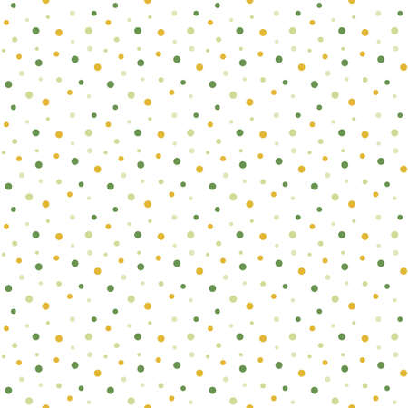 Seamless pattern of soft colored dots on a white background. Pattern for children background, blog, web design, postcards, textiles, wrapping paper and more.のイラスト素材