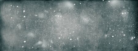 Christmas and Happy New Year Background Snow Falling Digital Drawing Pastel Colors Abstract Textured Background Bannerの写真素材