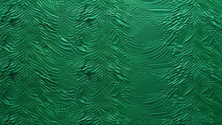 Green texture volumetric background.の素材