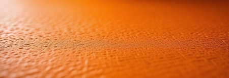 Orange embossed texture banner background.の素材