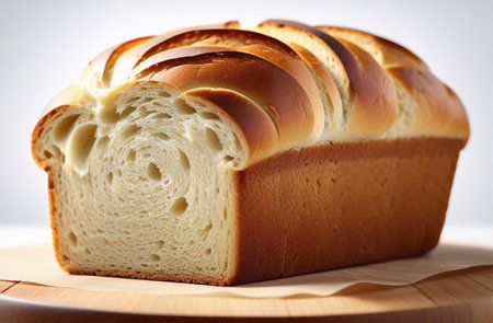 Homemade yeast-free cereal bread.の素材