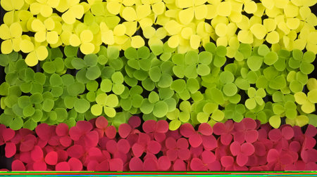 Bright microgreens for proper nutrition.の素材