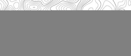 Topographic line map pattern. Contour and textured Background of geographic cartography terrain for hiking and mountain sports. Vector illustrationのイラスト素材