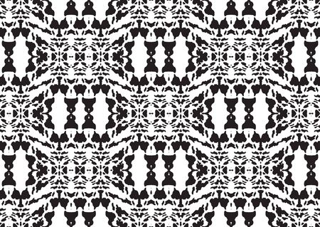 tribal ornament seamless pattern in abstract style. Line texture background. Modern abstract geometric art. Graphic modern pattern.のイラスト素材