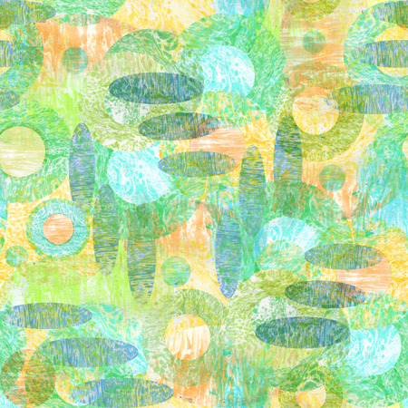 Seamless pattern. Abstract background with geometrical figuresの写真素材