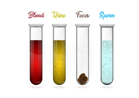 Medical Vector Test Tubes On A Isolated Backgroundのイラスト 素材 ストックフォト 写真素材のstock Foto ストックドットフォト