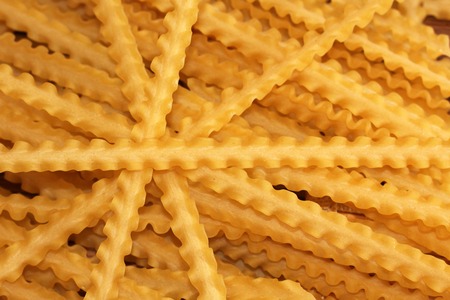 Italian pasta for the background, the dry product, star foodの写真素材