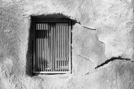 Fragment of a wall from a chipped stone, backgroundの写真素材