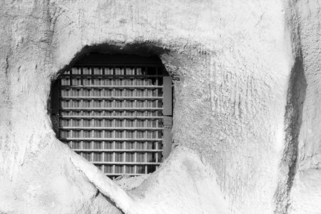 Fragment of a wall from a chipped stone, backgroundの写真素材