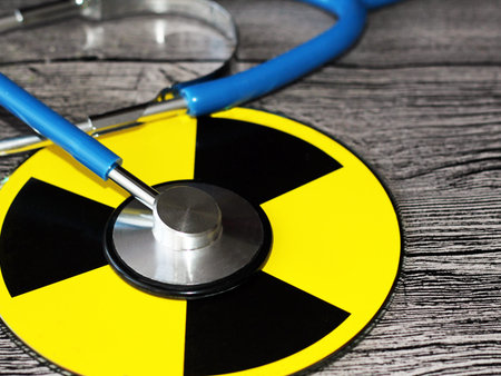 stethoscope for doctor and medical nursing people in hospital, healing of patients, object