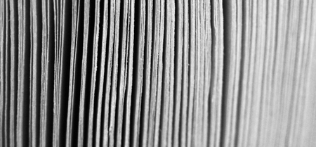 Thousand Page Book Background so closeの写真素材